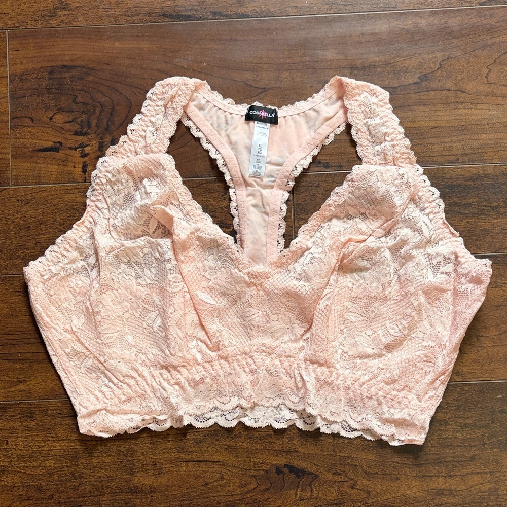 Cosabella Curvy Racie Racer Back Pink Lilly XL
